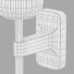 Wall Lamps Astro Lighting Tacoma Reed Ribbed Glass Smoke 5036010 - sta-84