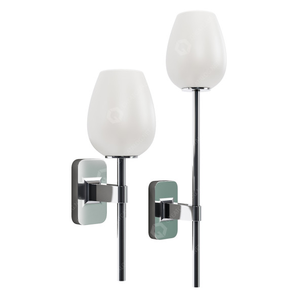 Wall Lamps Astro Lighting Tacoma Tulip Glass White 5036007 3D model