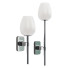 Wall Lamps Astro Lighting Tacoma Tulip Glass White 5036007 - sta-84