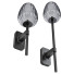 Lámparas de pared Astro Lighting Tacoma Tulip Ribbed Glass Smoke 5036008 - sta-84