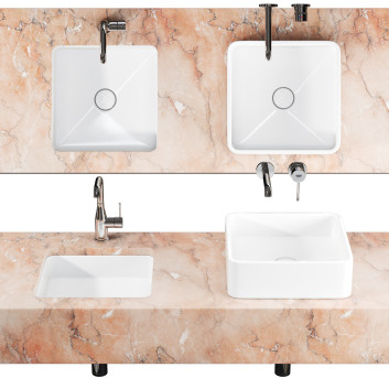 Washbasins  Ceramica Flaminia Miniwash MWL40 3D model