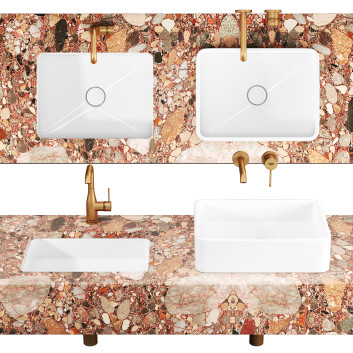 Washbasins  Ceramica Flaminia Miniwash MWL48 3D model