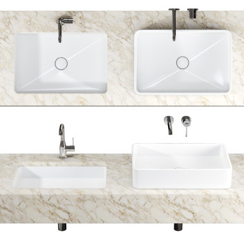 Washbasins  Ceramica Flaminia Miniwash MWL60 3D model