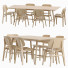 Table and Chairs Fredericia Soborg & Holland - SIaArt
