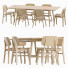 Table and Chairs Fredericia Soborg & Holland - SIaArt