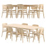 Table and Chairs Fredericia Soborg & Holland - SIaArt