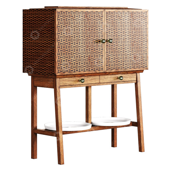 Anrichte Ernest William Gimson 3D-Modell
