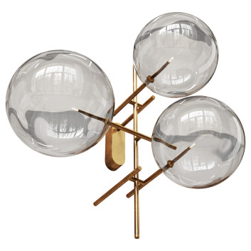 Wall Lamp  Gallotti&Radice Bolle Aria 3D model