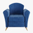 Крісло Blue Fabric - Bilol Mavzurov