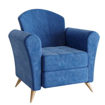 Крісло  Blue Fabric 3D модель