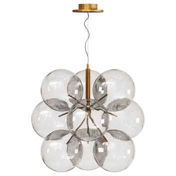 Chandelier  Gallotti&Radice Bolle Cielo 3D model