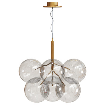 Chandelier  Gallotti&Radice Bolle Cielo 3D model