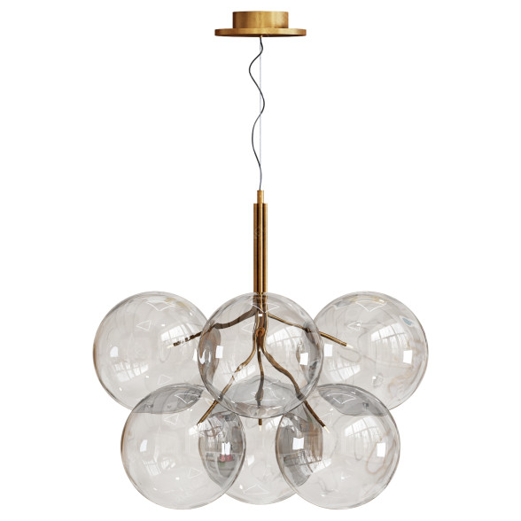 Żyrandol Gallotti&Radice Bolle Cielo model 3D