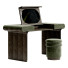 Schminktisch und Pouf Gallotti&Radice Stami - sta-84