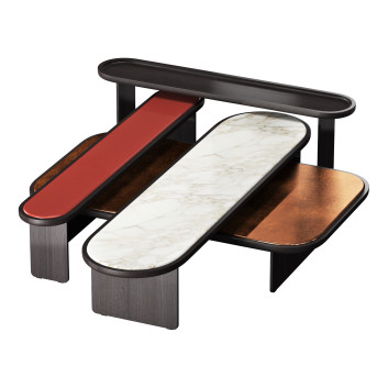 Coffee Tables  Gallotti&Radice Sensei 3D model