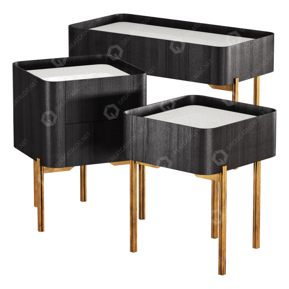 Couchtische Gallotti&Radice Twelve C 3D-Modell