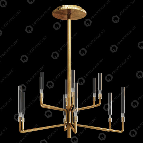 Люстра Gallotti&Radice Epsilon Small 3D модель