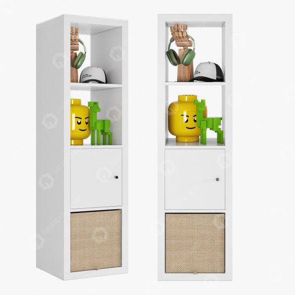 Stojak i dekoracja IKEA Kallax 002 758 48 model 3D