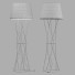 Lampadaire Imperium Light Airiness - sta-84