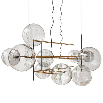 Люстра Gallotti&Radice Bolle Orizzontale Small