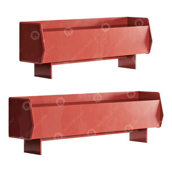 Серванти Gallotti&Radice Gastone 3D модель