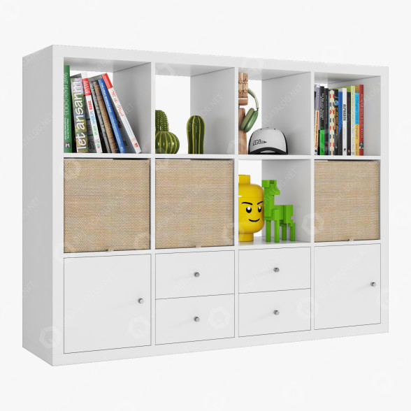 Стелажі та декор IKEA Kallax 792 782 50 3D модель