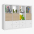 Стелажі та декор IKEA Kallax 792 782 50 - sta-84