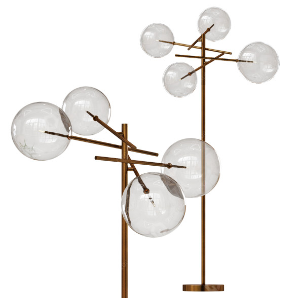Торшер Gallotti&Radice Bolle Terra 3D модель