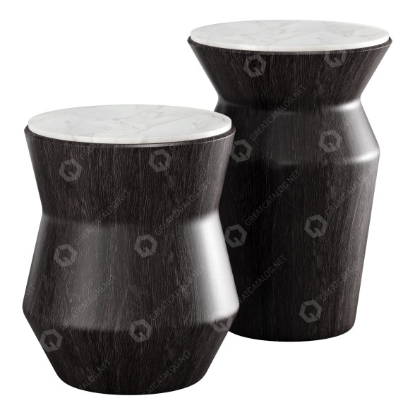 Couchtische Gallotti&Radice Dama 3D-Modell