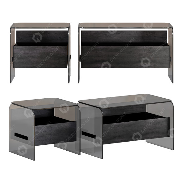 Тумбочки Gallotti&Radice Holly Comodino 3D модель