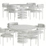 Table and Chairs Nuevo Portia Dining - DayToday