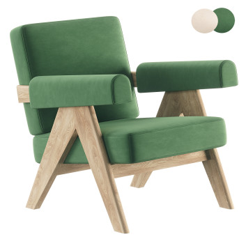 Крісло Cassina Capitol Complex 3D модель