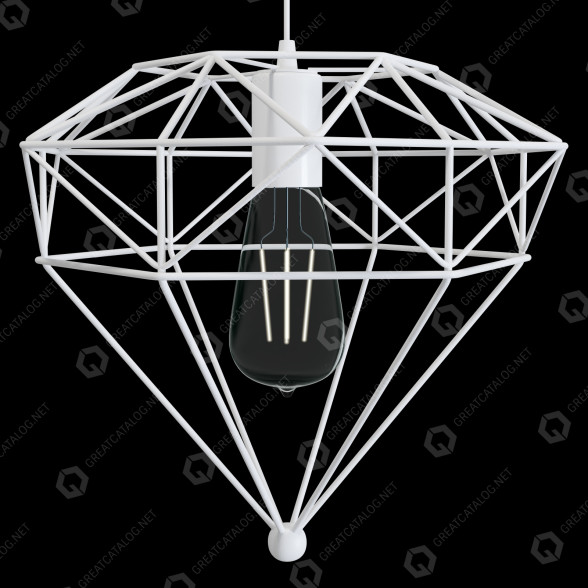 Подвесной светильник Imperium Light Diamond 3D модель
