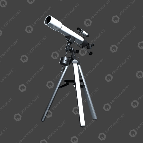 Teleskop Xiaomi Polar BeeBest White model 3D