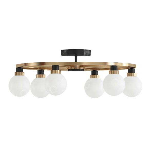 Chandelier Generation Lighting Ian 6 3D model