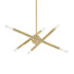 Kronleuchter AllModern Cortes 6 Light Sputnik Modern Linear - SH.X
