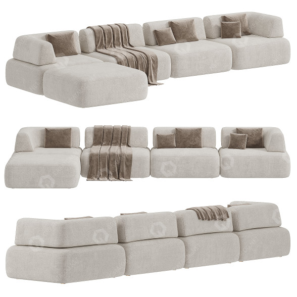 Sofa Fat Tony 2 by Graft Architects model 3D