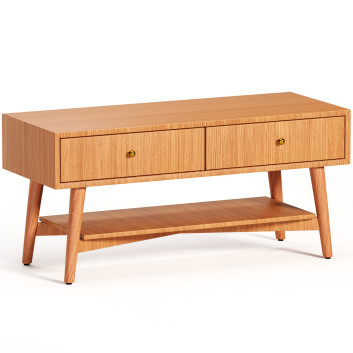 Kaffeetisch West Elm Mid-Century Storage