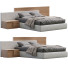 Bed and Bedside Tables Jesse Mylove - ED-MONTE