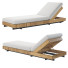 Chaise Longue Restoration Hardware Caicos Teak - DayToday