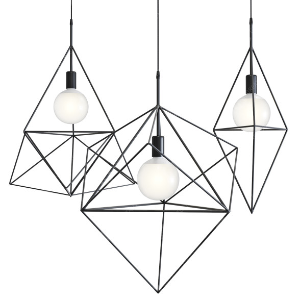 Pendant Lamps Imperium Light Seattle 3D model