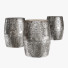 Stool Alvey Round Embossed Metal by Bungalow Rose - sta-84