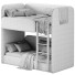 Bett Level 11 White - Zikkoo