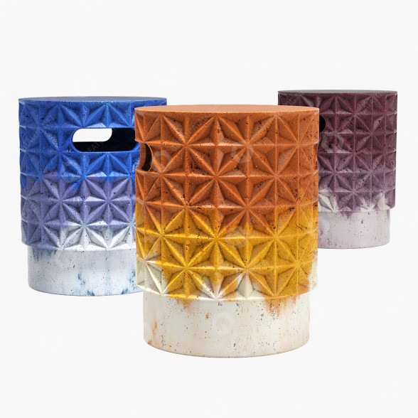 Taburete Zuo Modern Grid Modelo 3D