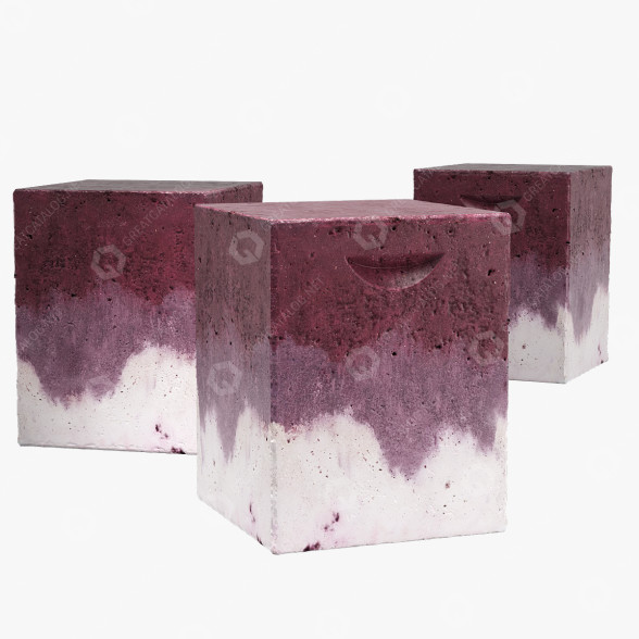 Табурет Zuo Modern Cubo 3D модель