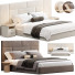 Camas y Mesitas de Noche High Fashion Home Beckham and Abbington Charred Brown - Zikkoo