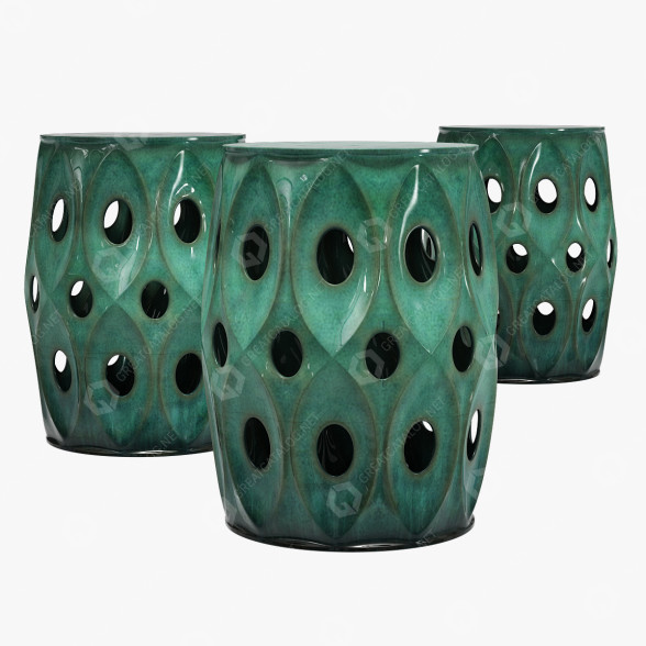 Табурет Drum Hugo 3D модель