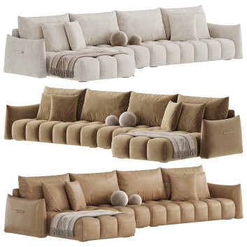 Sofa  Chaise Model 3D