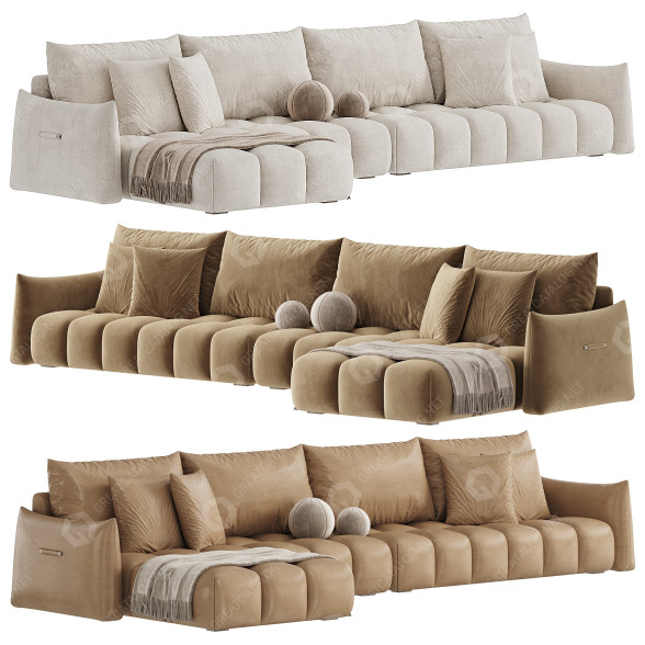 Диван Chaise 3D модель