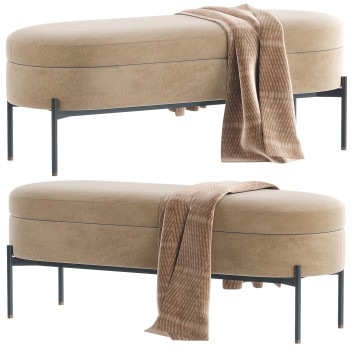 Банкетка Lumisource Chloe Storage
